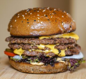 veggie burger