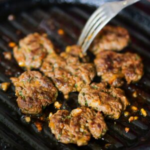 grilled doner meat
